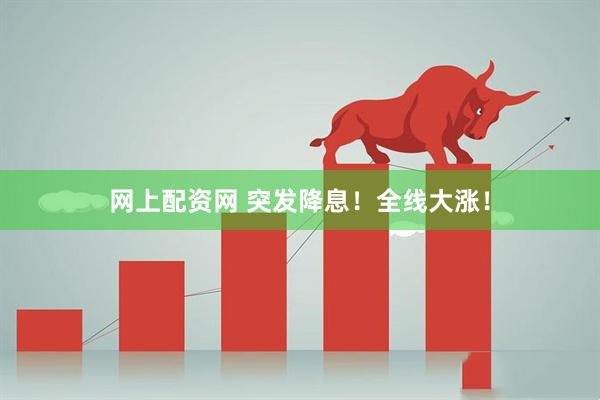 网上配资网 突发降息！全线大涨！